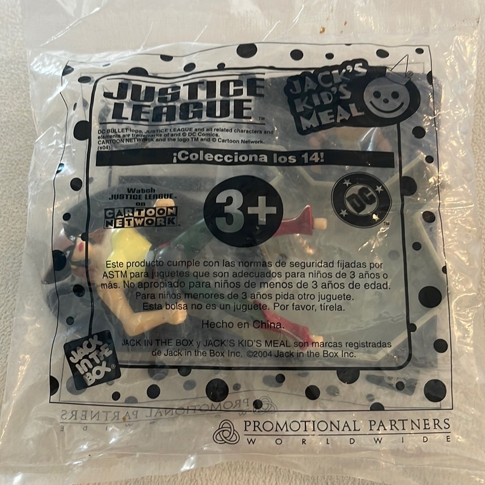 2004 Justice League Jack In The Box Kids Meal Toy - Hawk Girl
